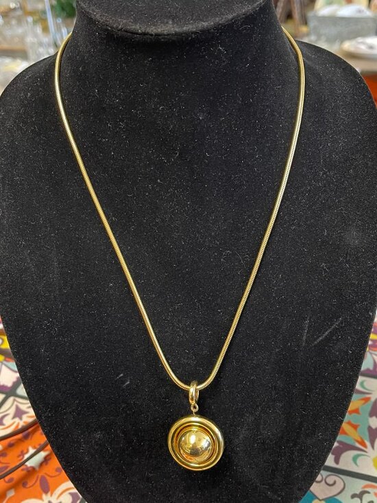 OCLI Jewelry - Vintage OCLI signed Gold Tone Necklace